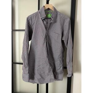 Forsyth of Canada Men's No Iron Button Down Shirt Size Medium